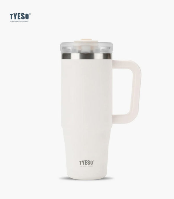 MUG Isotherme Premium - TYESO® AURA Collection 30oz (900ML)  - Tumbler Inox & Paille Flip-Lid