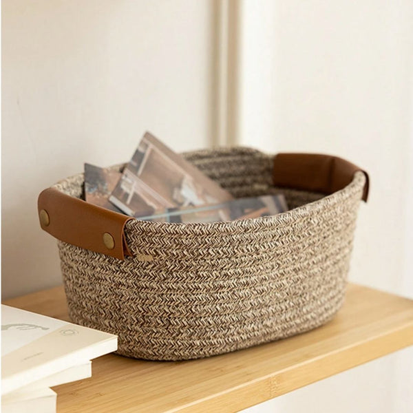 Sets de 2 et 3 Paniers de Rangement Boho - Greige
