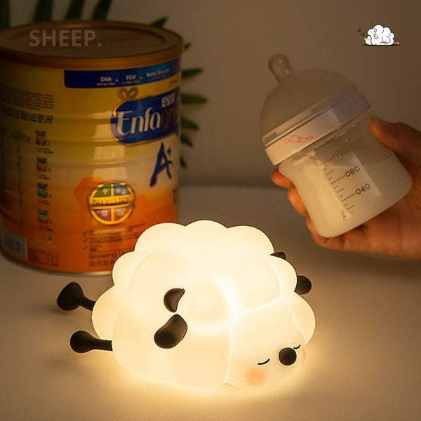 Veilleuse Tactile Rechargeable avec minuteur - Mouton Mignon
