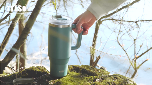 MUG Isotherme Premium - TYESO® AURA (900ML)  - Peppermint Green
