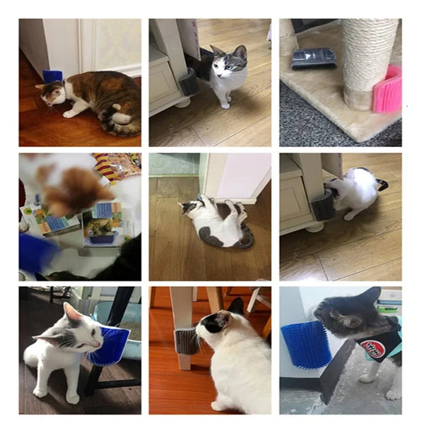 Grattoir Anti-Poile Coin du mur Chat et Chien