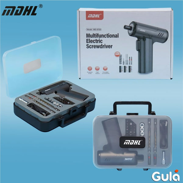 Tournevis Électrique Sans Fil Multifonction 29 Embouts MDHL