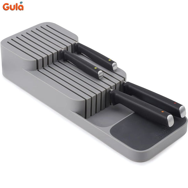 Pack 2 Organisateurs d'Ustensiles – Rangement Optimal pour Tiroirs de Cuisine