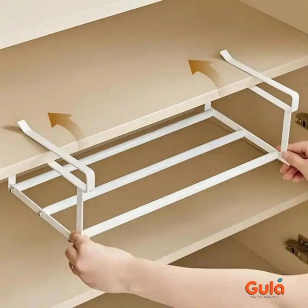 Organisateur d'étagères extensible pour chaussures, cuisine, sdb, livres etc