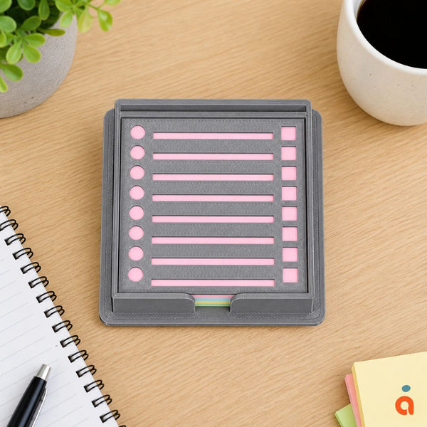 Distributeur de Post-it avec guide de traçage – To-Do Lists Maker