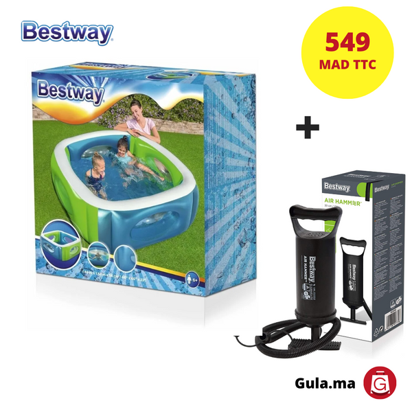 Piscine gonflable à hublots 565L - BESTWAY®