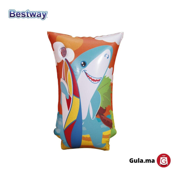 Brassard Vie Aqautique Shark Bestway Gula