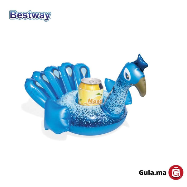 Porte Gobelet Flamant Rose Bleu Bestway Gula