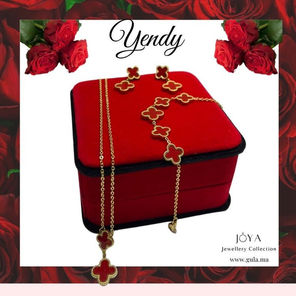 Parure Yendy Rouge - Joya Jewellery®
